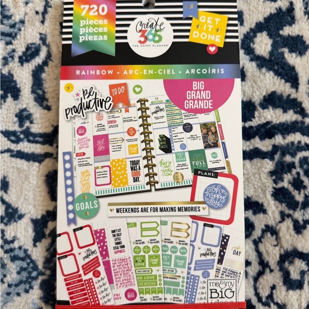 Happy Planner Sticker Packs - Colorful Assorted Sheets - Picture 2 of 5